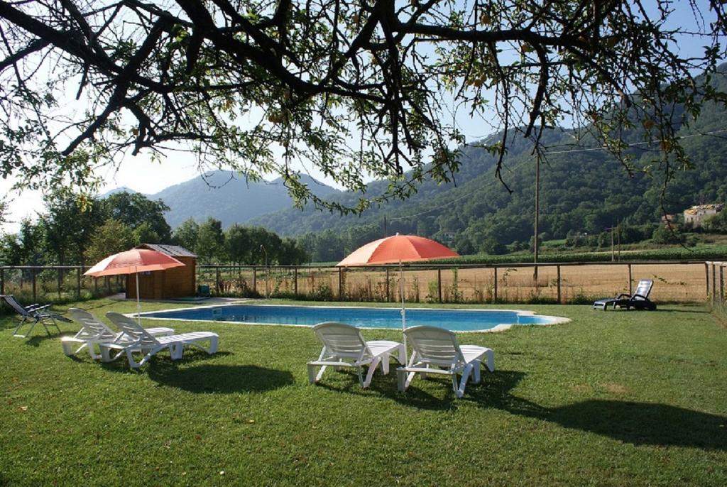Appartamento El Mas Prat La Vall de Bianya Esterno foto